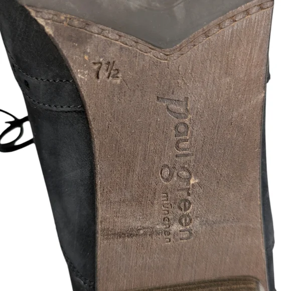 Paul Green Kelsey Wingtip Oxfords GUC $275 Size 7.5UK US 10 S3232 - Picture 9 of 11